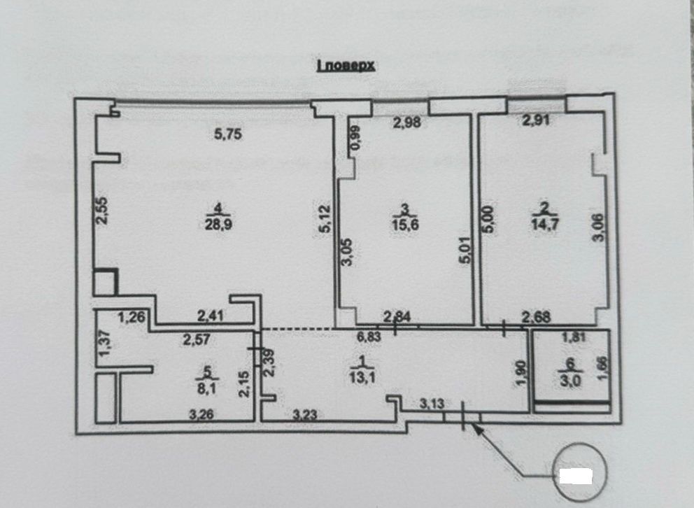 Квартира с ремонтом в ЖК Клаб Марин. Индивидуальное отопление. ID 53776 (Фото 10)