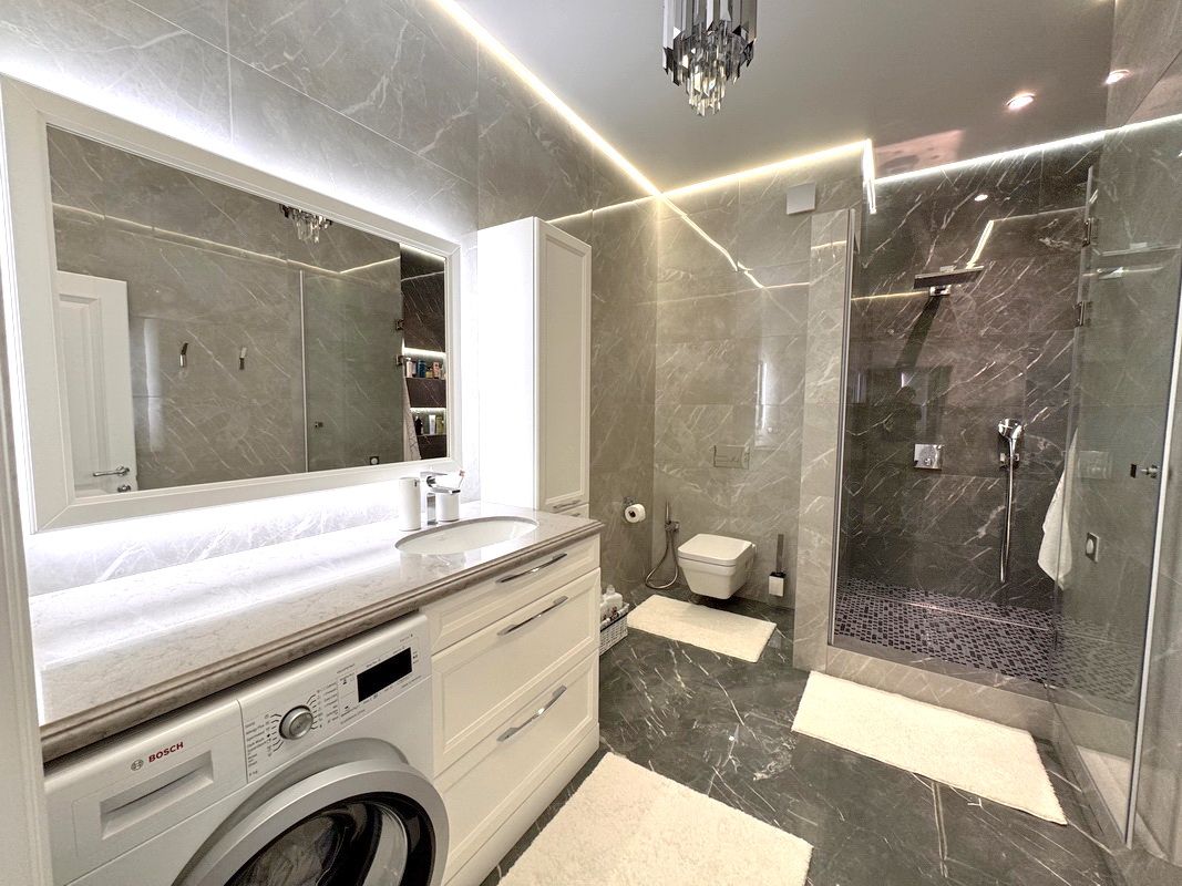 Квартира с ремонтом в ЖК Клаб Марин. Индивидуальное отопление. ID 53776 (Фото 13)