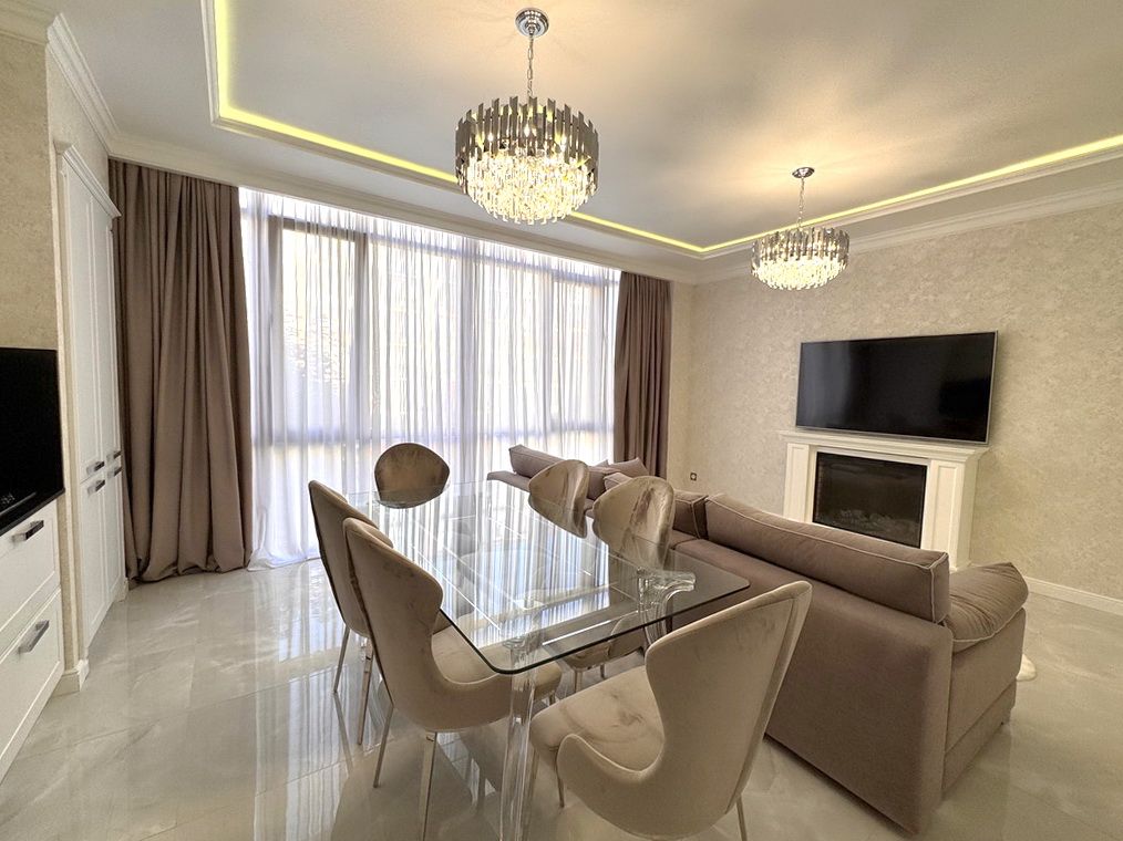 Квартира с ремонтом в ЖК Клаб Марин. Индивидуальное отопление. ID 53776 (Фото 1)