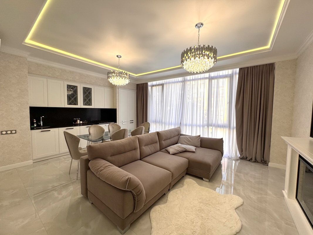 Квартира с ремонтом в ЖК Клаб Марин. Индивидуальное отопление. ID 53776 (Фото 4)